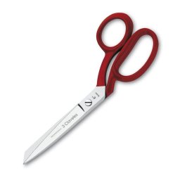 Tijeras Multiuso Profesionales 3 Claveles Forjadas 20 cm Rojo