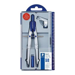 Compás de Precisión Staedtler Noris con Estuche y Adaptador Universal