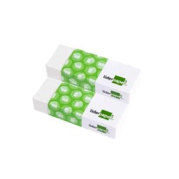 Goma de borrar Liderpapel blanca unidad 12 x 20 x 40 mm