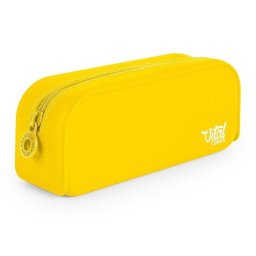 Estuche Escolar Officebox Vital Colors Tacto Suave Amarillo