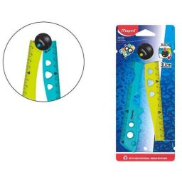 Regla Plegable Maped Croc Croc 15 cm + 30 cm