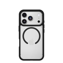 Funda para móvil OtterBox React MagSafe Cover plástico negro transparente para iPhone 17 Pro