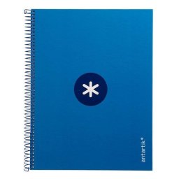 Libreta Rayada A4 Antartik Espiral Tapa Dura 80 Hojas 90g