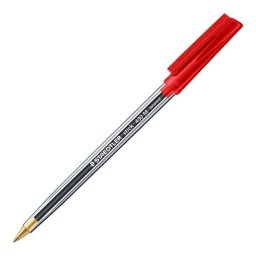 Bolígrafo Staedtler Stick 430 Rojo Punta Media 1 mm