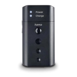 Cargador de baterías Hama Delta Travel USB-C Negro