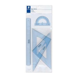 Set de Geometría Staedtler Mars 4 Piezas Plástico Transparente