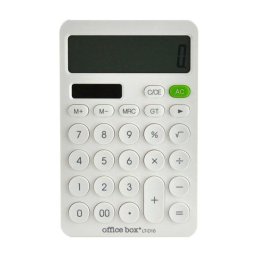Calculadora de sobremesa Officebox 12 dígitos pantalla LCD XL blanco