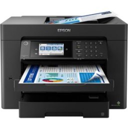 Epson Impresora Multifunción tinta WorkForce WF-7840DTWF Fax y Wi-Fi. Negro