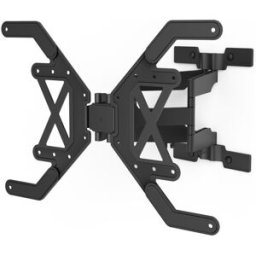 Hama Soporte de pared Fullmotion 2 Brazos Extra Slim para TV 37' a 90' Negro. Negro