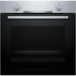 Bosch Horno multifunción , Serie 2 con sistema 3D Hotair - HBA510BR4. Acero Inox