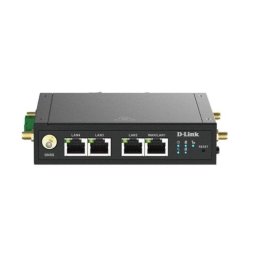 Router D-Link DWM-530-T/M 4G LTE WiFi 300Mbps DIN-Rail Dual SIM Seguridad Avanzada