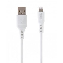 Cable DCU Advance Tecnologic 34101290 Lightning a USB A 1 m Blanco