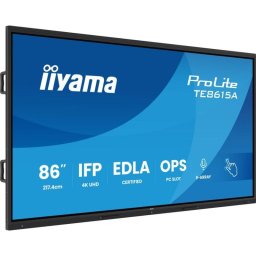 Panel plano interactivo iiyama TE8615A-B2AG 85.6" 4K Ultra HD Wifi Android