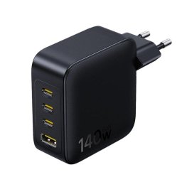 Cargador Baseus EnerFill FH11 GaN 140W 3 USB-C y 1 USB-A