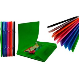Carpeta de Solapas Office Box A4+ con Cierre de Gomas para Bloc de Dibujo