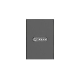 Lector de tarjetas Transcend RDE2 CFexpress USB 3.2 Gen 2 Type-C Gris