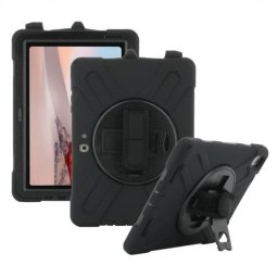 Funda Mobilis para Microsoft Surface Go 4/3/2/1 10.5" Silicona Negra