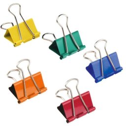 Pinzas Sujetapapeles Q-Connect Lote 10 Metálicas Abatibles 32 mm