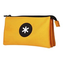 Estuche escolar triple Antartik de alta capacidad mostaza