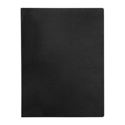 Carpeta de Fundas Transparentes A4 Liderpapel con 40 Fundas Negra