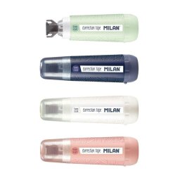 Cinta Correctora Milan 1918 Pack 4 Unidades 5 mm x 6 m