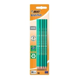Lápiz Bic Evolution Hexagonal HB/2 Blíster 10 Unidades