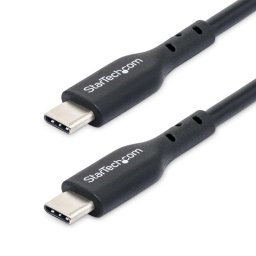 Cable USB-C a USB-C StarTech.com USB2CC2MNC 2 m 60W PD 3A USB 2.0 Negro