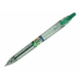 Bolígrafo Retráctil Pilot Ecoball Tinta Aceite 86% Plástico Reciclado Verde