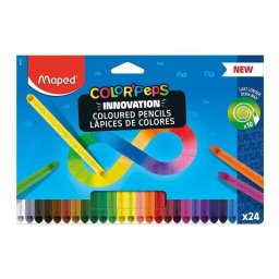Lápices de Colores Maped Color'Peps Infinity Caja de 24 Unidades