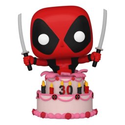 Figura de Colección Funko Pop! Deadpool In Cake de Vinilo de 108 mm