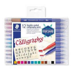 Rotuladores Doble Punta Staedtler Design Journey Caligrafía 12 Unidades