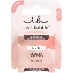 Invisibobble Elástico Slim Rosa x3