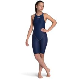 Arena Traje de competición de natación de niña Powerskin St Next OB . (10 años) Azul marino