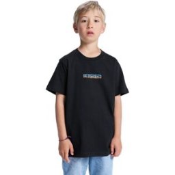DC Shoes Camiseta de niños Meditating . (12 años) Negro