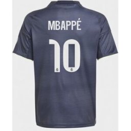 Adidas Camiseta de niño 2ª equipación Real Madrid CF 2025-2026 Mbappé 10 . (8 años) Azul Cielo