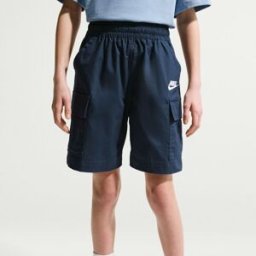 Nike Pantalón corto de niños Sportswear Club Woven Cargo Short . (10 años) Azul marino
