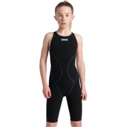 Arena Traje de competición de natación de niña Powerskin Impulso . (8 años) Negro