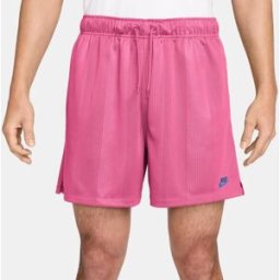 Nike Pantalón corto de hombre Club Flow Embss Futbol . (XL) Rosa