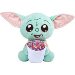 Simba Peluche Grogu con palomitas 25 cm suave Mandalorian & Grogu Star Wars .