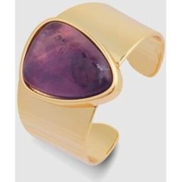 Luxenter Anillo ajustable áfrica moda acabado en oro amarillo de 18 quilates. Oro / Plata