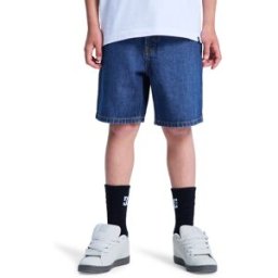 DC Shoes Pantalón corto vaqueros de niños Baggy . (10 años) Azul