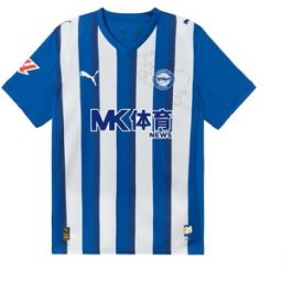 Puma Camiseta de fútbol de Hombre Alaves HOME Jersey Jr (S) . (8-9 años) Azul
