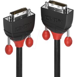 LINDY 36254 - Monitor de cable DVI-D Dual Link 5.0 m