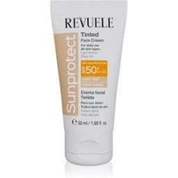 Sunprotect Tinted Face Cream Crema Protectora Con Color Spf 50+ Tono Light Tint 50 Ml