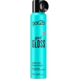 Got Gloss Shine Finish Spray Para Dar Brillo Protector De Calor Para El Cabello 200 Ml