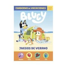 BEASCOA Bluey. Cuaderno De Vacaciones - Juegos De Verano (4-5 Años)