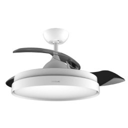 Cecotec EnergySilence Aero 4280 Invisible White Ventilador de Techo con Aspas Retráctiles y Luz 40W