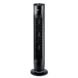 Ufesa Riga Ventilador de Torre Oscilante con 3 Velocidades 45W Negro