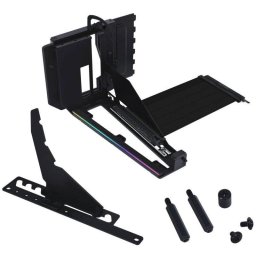 Kit Soporte Vertical GPU Lian-Li V4 Negro PCIe 5.0 con Cable Riser y RGB