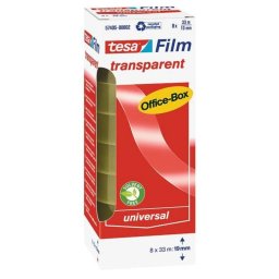 Cinta adhesiva Tesa TESA 57405 Transparente 33 m 19 mm 8 piezas